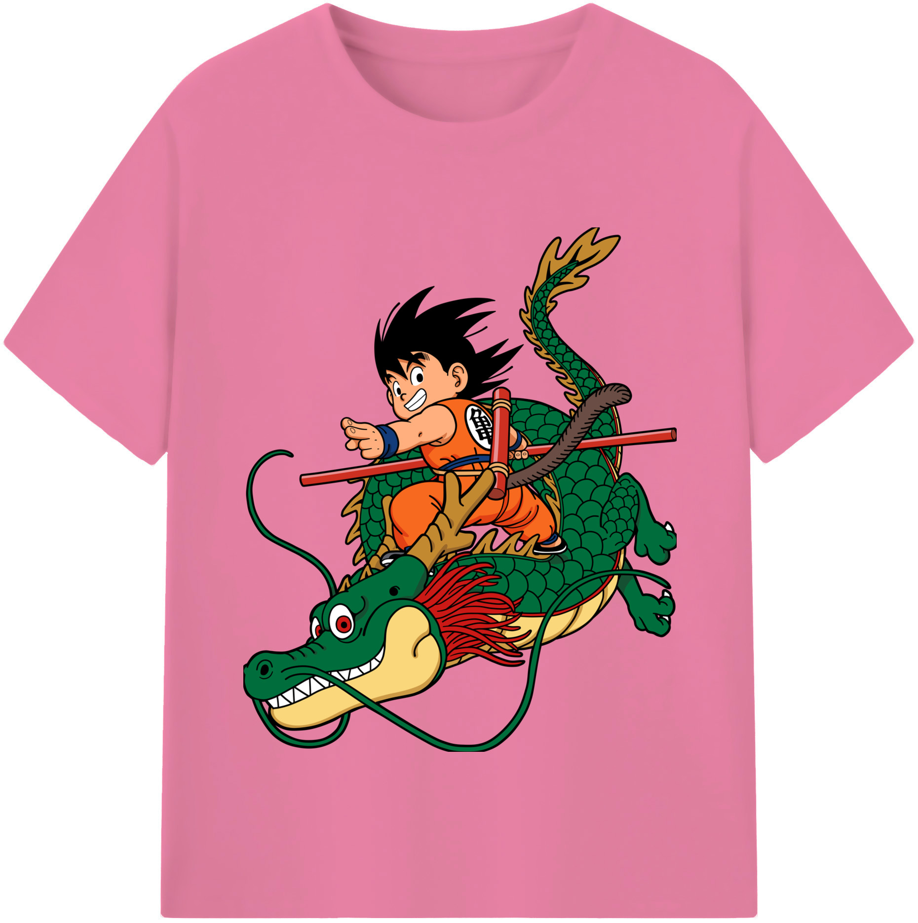 （画像用） ドラゴンボール 孫悟空（そん ごくう）Son Goku カカロット DRAGON BALL Kakarotto 綿100％半袖Tシャツ（フロントプリント）